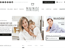 Tablet Screenshot of mini-mode.com